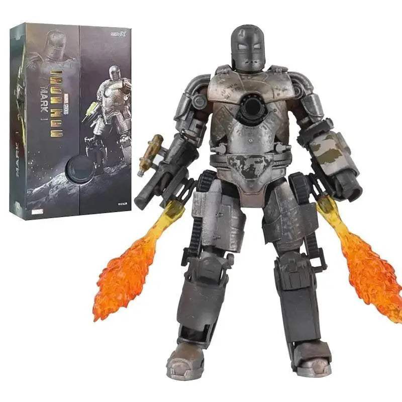 Premium Iron Man Action Figure Articulated Joints Collectors - Image 11