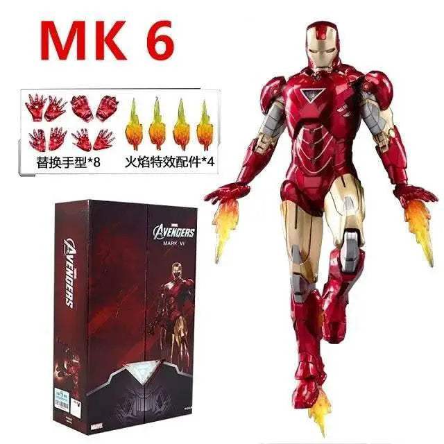 Premium Iron Man Action Figure Articulated Joints Collectors - Image 18