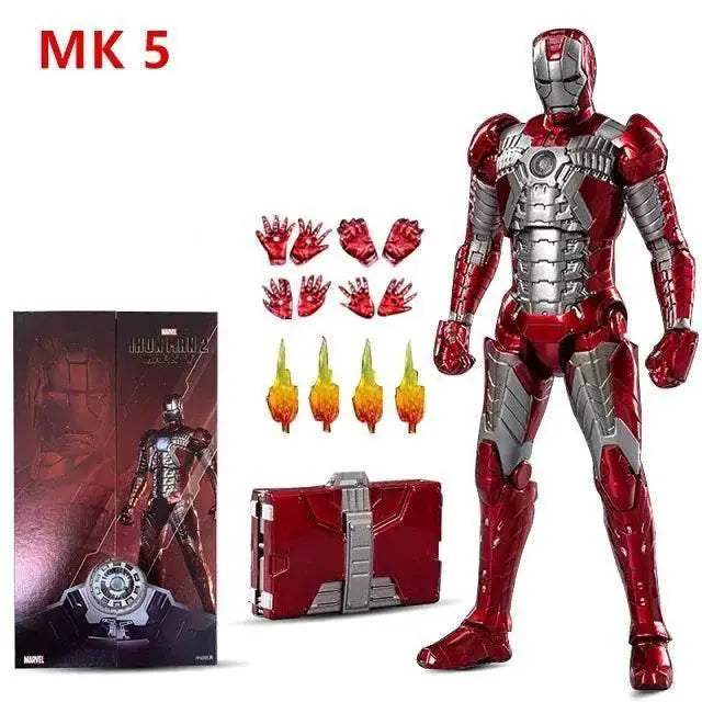 Premium Iron Man Action Figure Articulated Joints Collectors - Image 19
