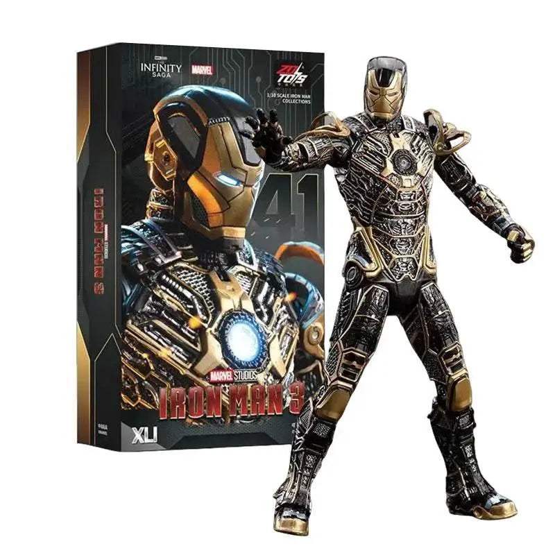 Premium Iron Man Action Figure Articulated Joints Collectors - Image 20