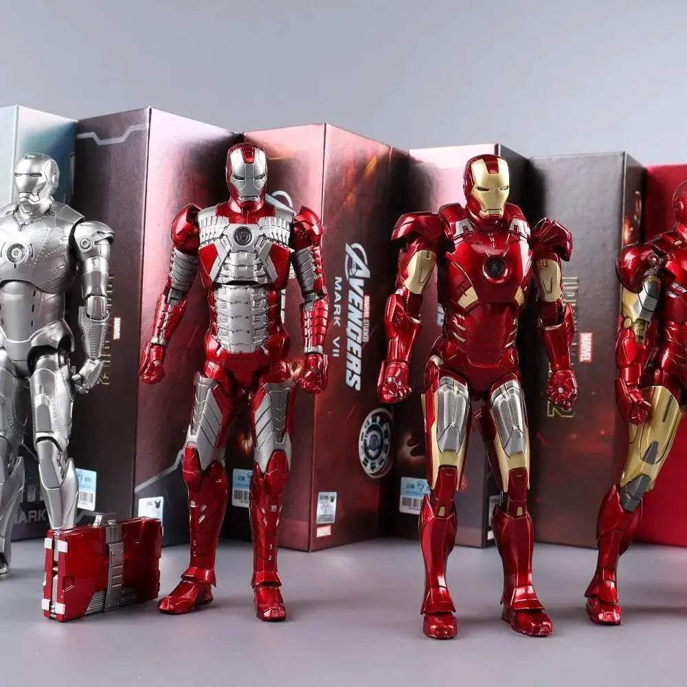 Premium Iron Man Action Figure Articulated Joints Collectors - Image 3