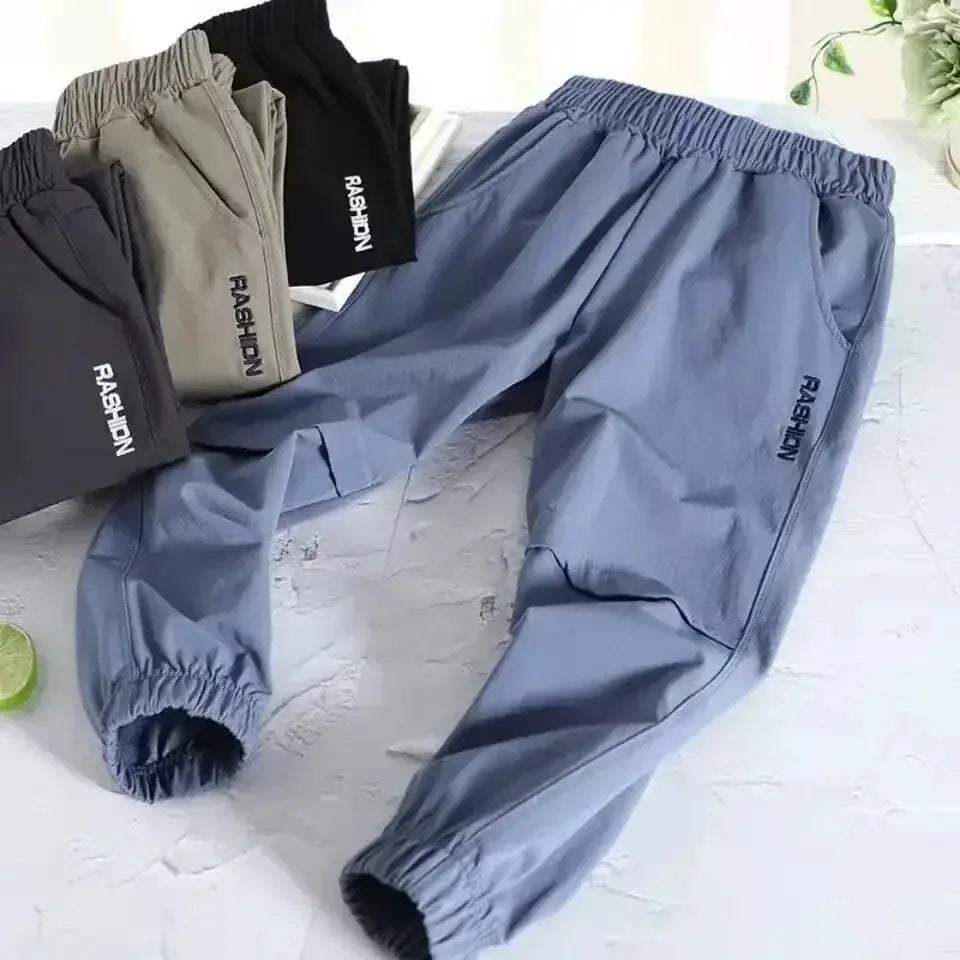 Premium Kids Sports Pants Breathable Quick Drying For Active Children Aged 7 To 13 - Image 6