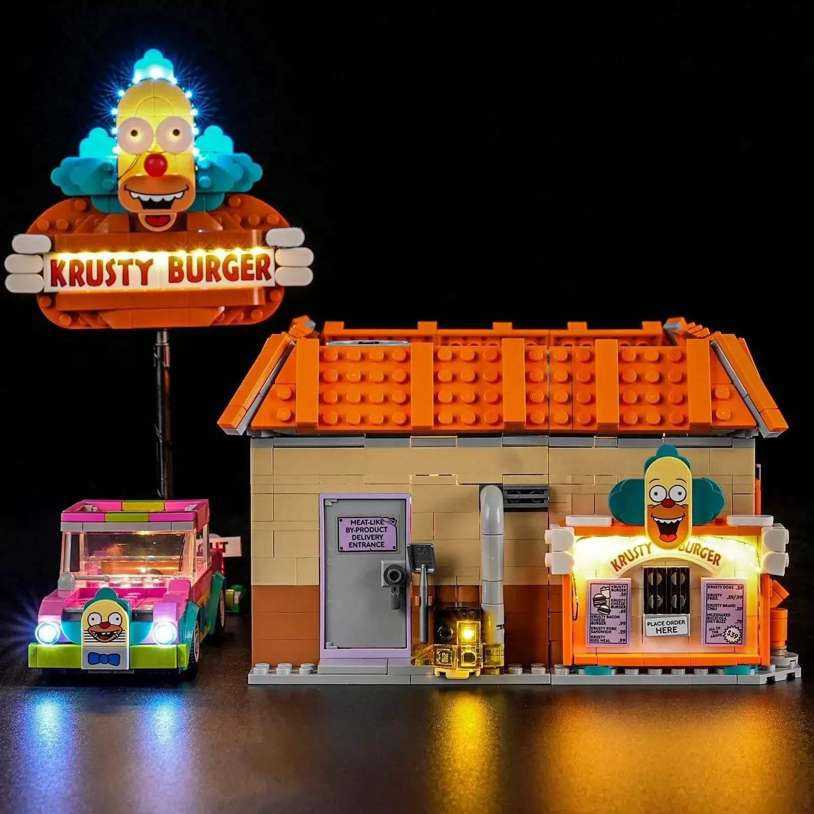 Premium LEGO LED Light Kit Krusty Burger 10352 For Fans