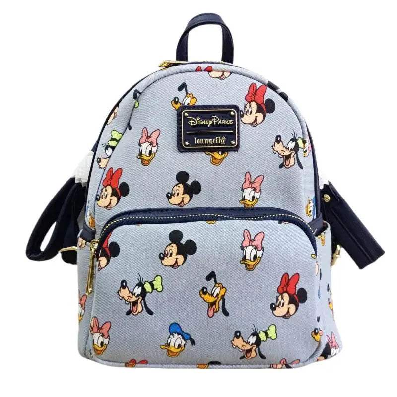 Premium Loungefly Backpack Disney Mickey Mouse Pu Leather For Girls And Kids Cosplay Travel - Image 10