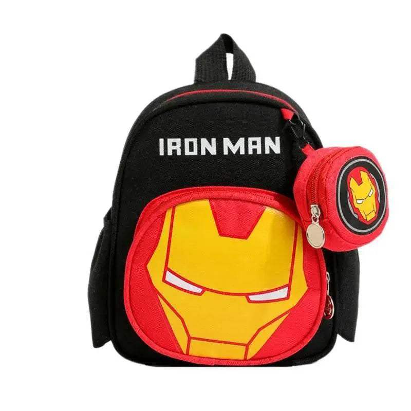 Premium Marvel Captain America Backpack With Spine Protective Design For Boys Aged 3 To 12 Breathable - Image 9