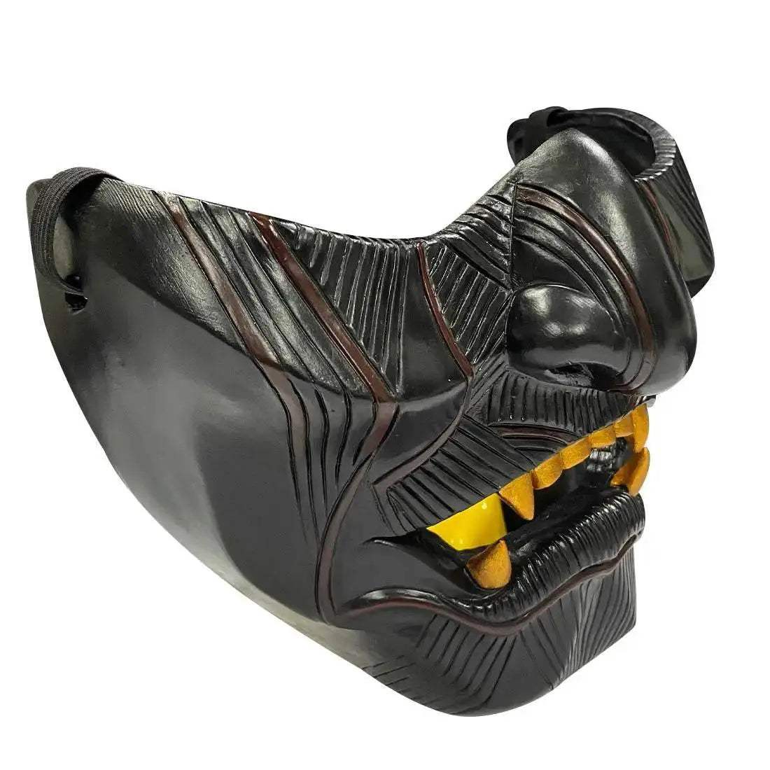 Premium Mask Tsushima Jin Sakai Resin Half Face Adult - Image 6