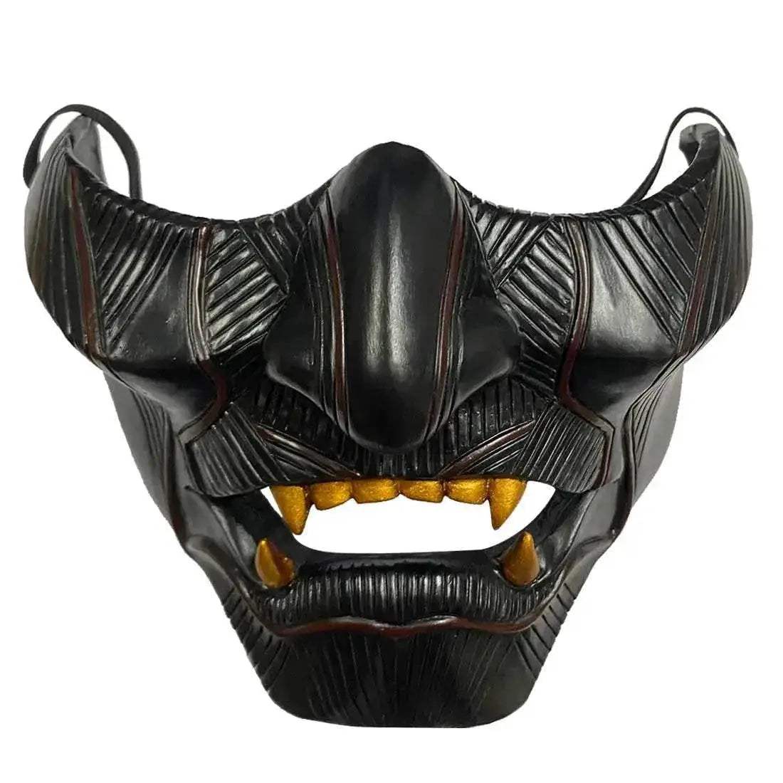 Premium Mask Tsushima Jin Sakai Resin Half Face Adult - Image 7