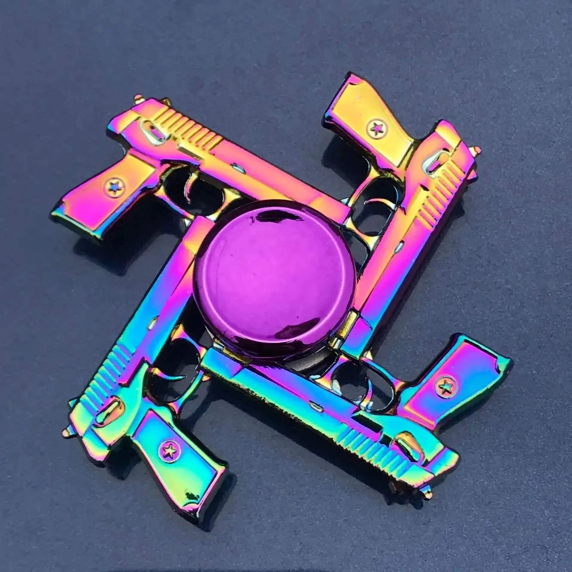 Premium Metal Fidget Spinner Colorful 21 Styles EDC Desk Gyroscope Toys Gift For Adults And Kids - Image 17