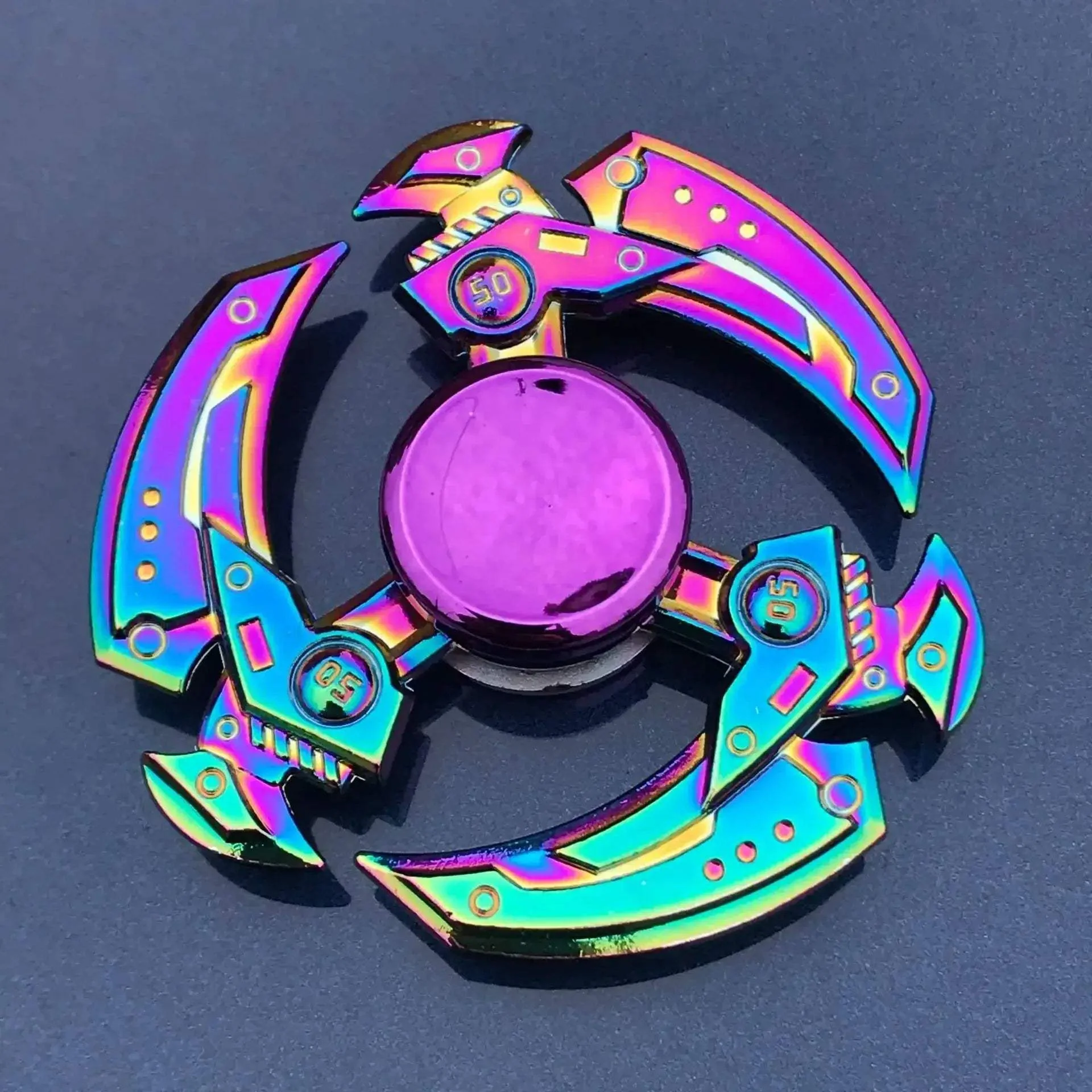 Premium Metal Fidget Spinner Colorful 21 Styles EDC Desk Gyroscope Toys Gift For Adults And Kids - Image 18