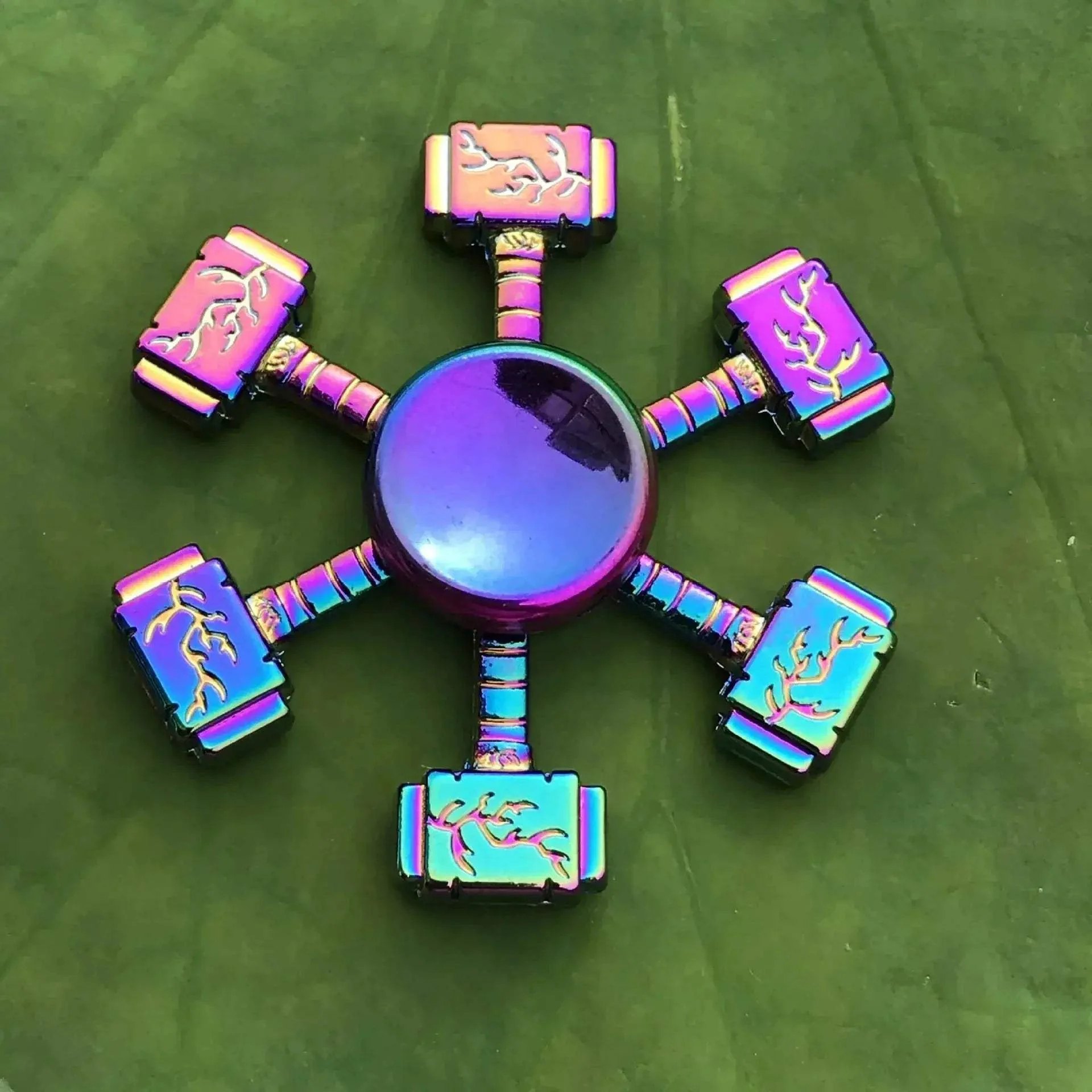 Premium Metal Fidget Spinner Colorful 21 Styles EDC Desk Gyroscope Toys Gift For Adults And Kids - Image 19