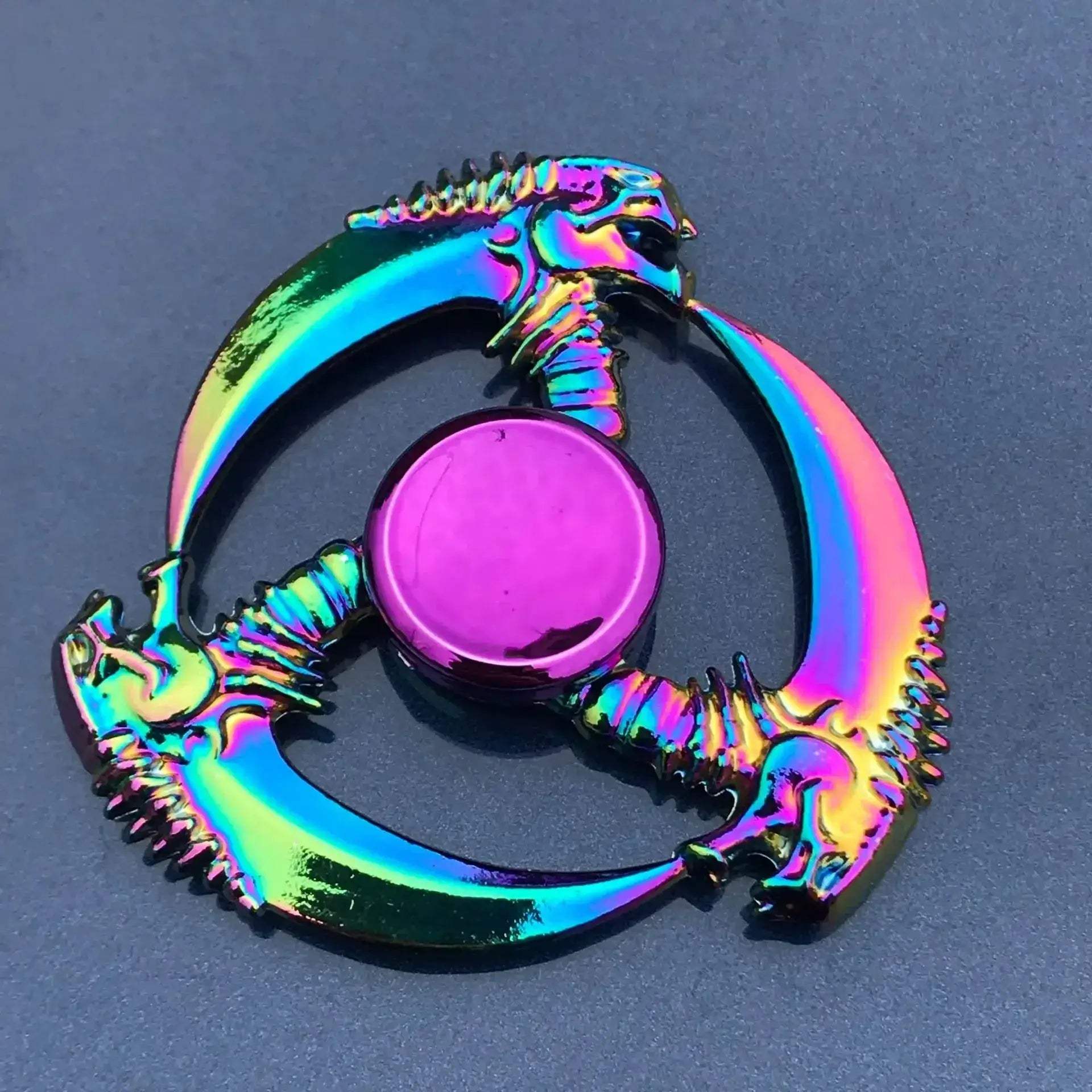 Premium Metal Fidget Spinner Colorful 21 Styles EDC Desk Gyroscope Toys Gift For Adults And Kids - Image 9