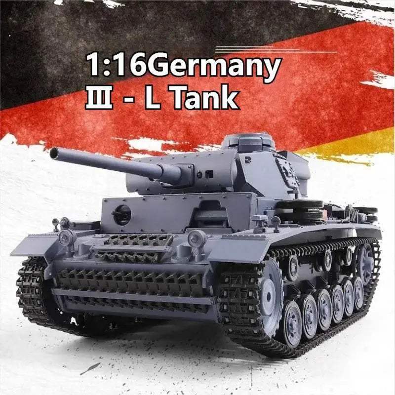 Premium Metal Remote Control Battle Tank Infrared For Kids