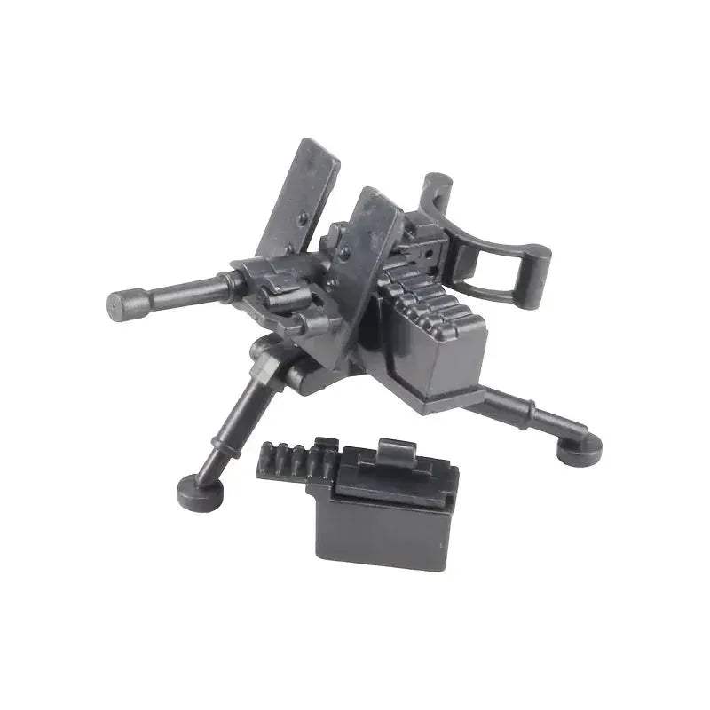 Premium Military Puzzle Building Toy DIY Machine Gun And Cannon Battle Set For Boys - Image 3