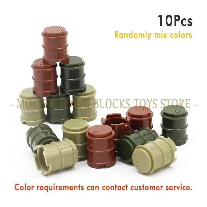 Premium Military Scene Building Set Lego Compatible With Barbed Wire Sandbags And Army Figures For Military Enthusiasts - Image 53