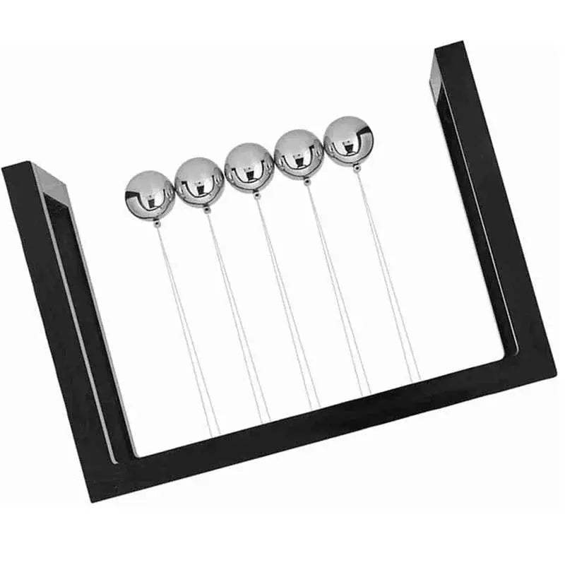 Premium Newtons Cradle Five Ball For Adults Office Use - Image 3