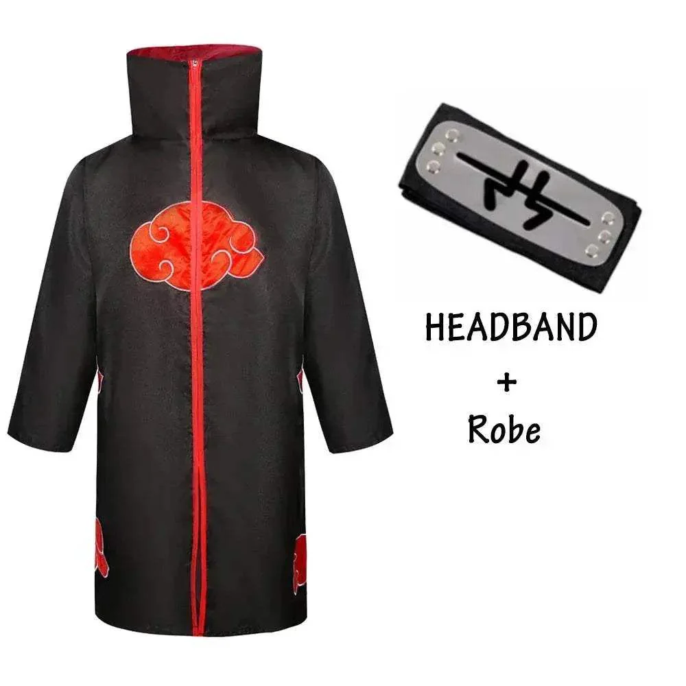 Premium Ninja Cosplay Cloak With Headband For Comic Con - Image 11
