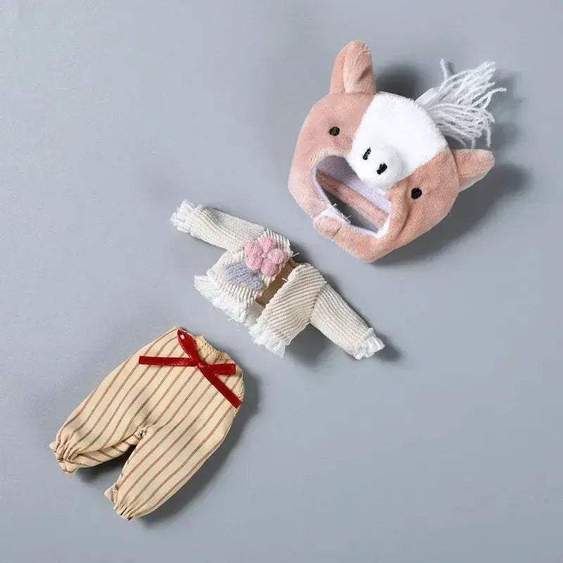 Premium One Twelfth OB11 Doll Clothes Animal Suit BJD Accessories For Children - Image 3