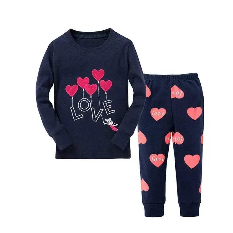 Premium Pajama Sets Animal Cartoon One Hundred Percent Cotton For Boys - Image 9