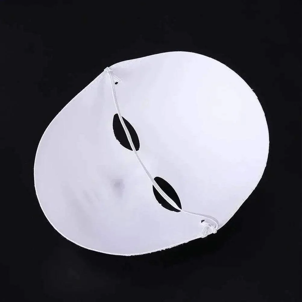 Premium Paper Masks DIY Paintable White Cosplay For Adults - Image 3