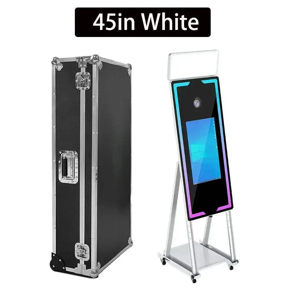 Premium Photo Booth Selfie Mirror With RGB Lighting - Image 10