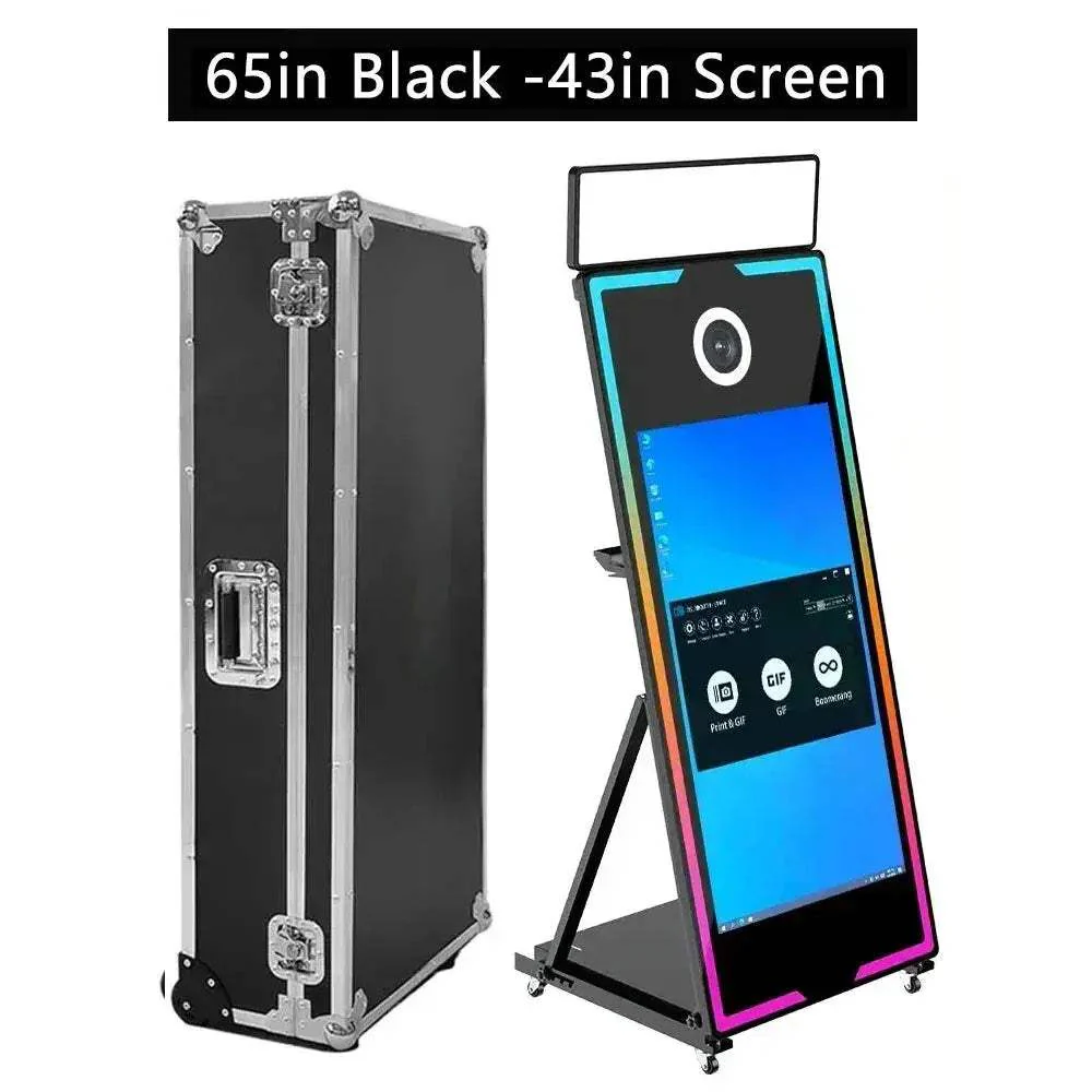Premium Photo Booth Selfie Mirror With RGB Lighting - Image 8