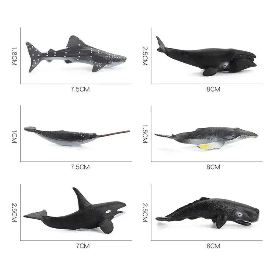 Premium Plastic Animal Figurines Ocean Life For Kids - Image 31