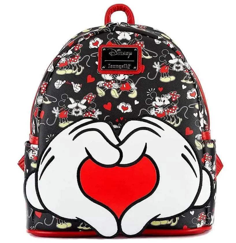 Premium PU Leather Backpack With Christmas Eve Horror Around The Strange City Night Sally For Girls - Image 3