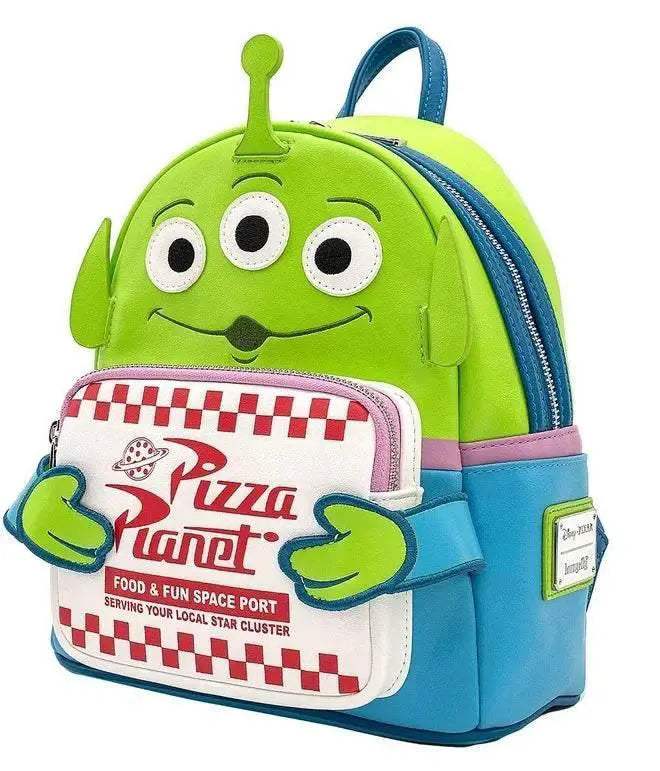 Premium PU Leather Backpack With Christmas Eve Horror Around The Strange City Night Sally For Girls - Image 4