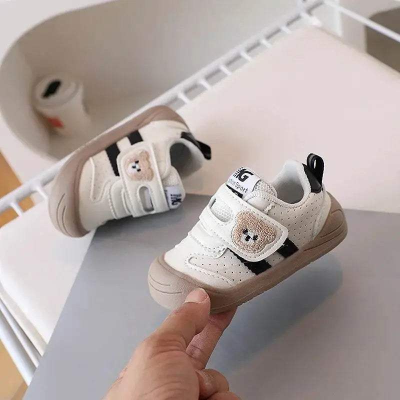 Premium PU Leather Toddler Shoes Soft Sole Ergonomic First Walkers For Babies 0 To 1 Year Unisex Sneakers - Image 7