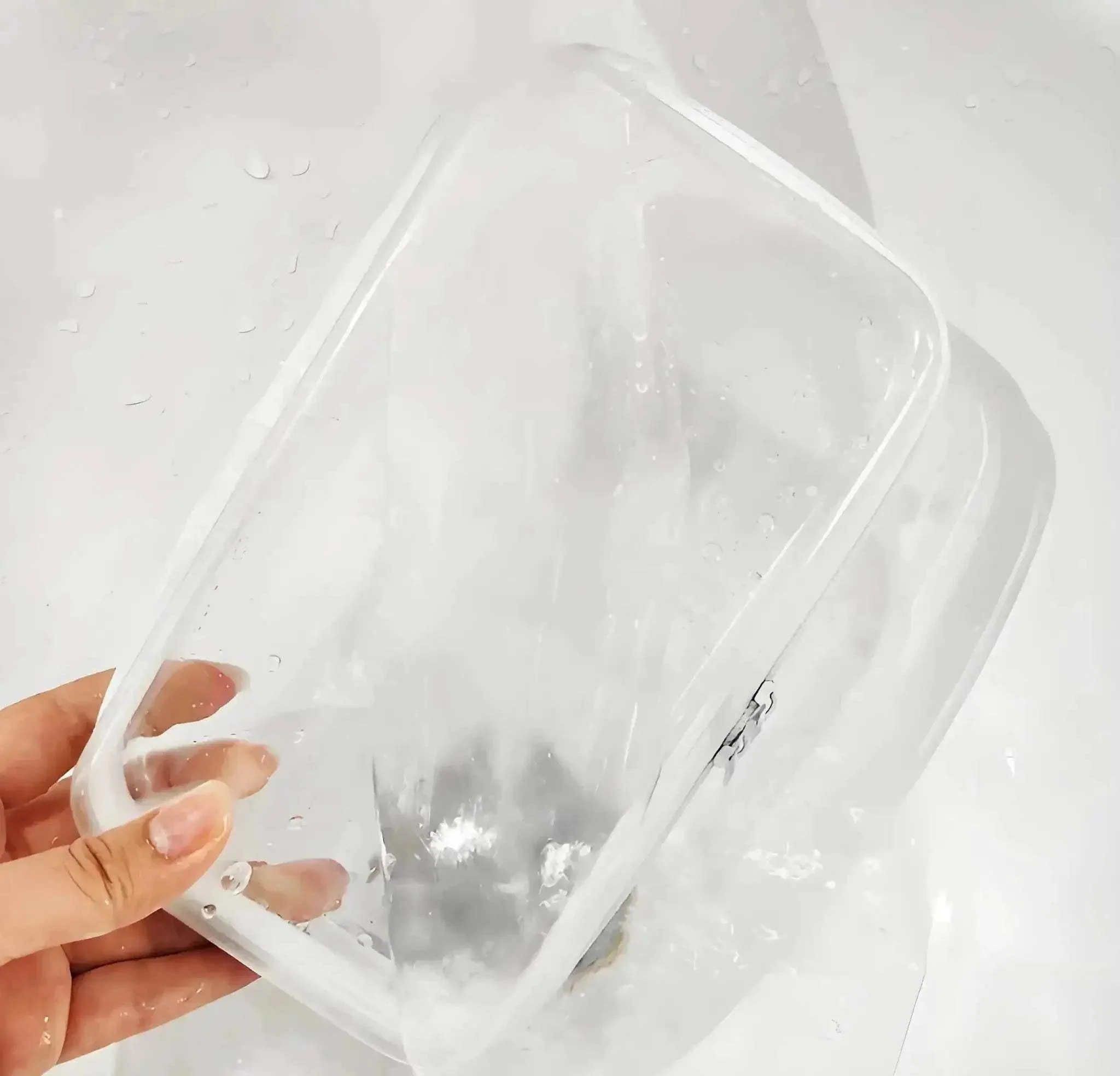 Premium PVC Travel Box Waterproof Zipper Pouch For Cosmetics - Image 6