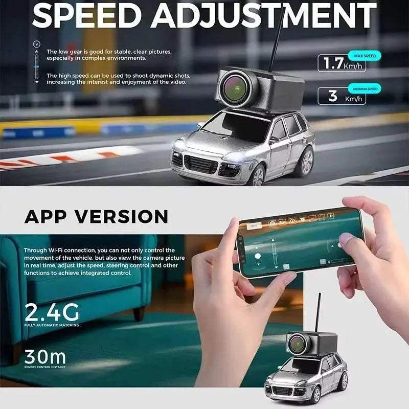 Premium RC Car 1 By 64 FPV Gyro Camera For Kids Racing - Image 3