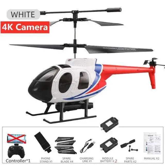Premium RC Helicopter With 4K Camera App Control For Kids - Image 12
