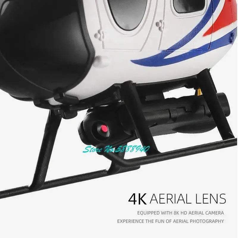 Premium RC Helicopter With 4K Camera App Control For Kids - Image 2