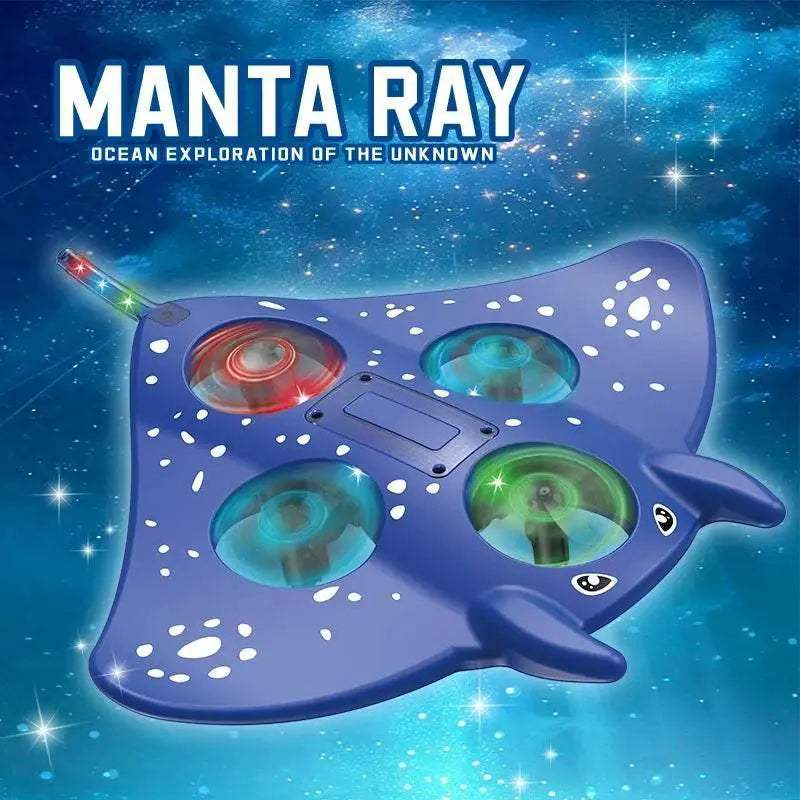 Premium RC Manta Ray Gravity Glider Dazzling Light For Kids - Image 2