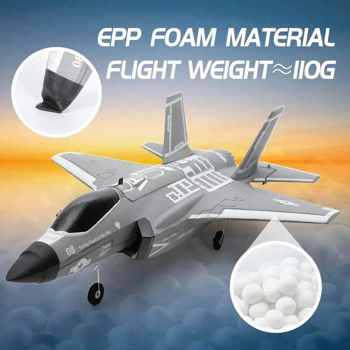Premium RC Plane Brushless Stunt 4CH For Adults And Boys - Image 5