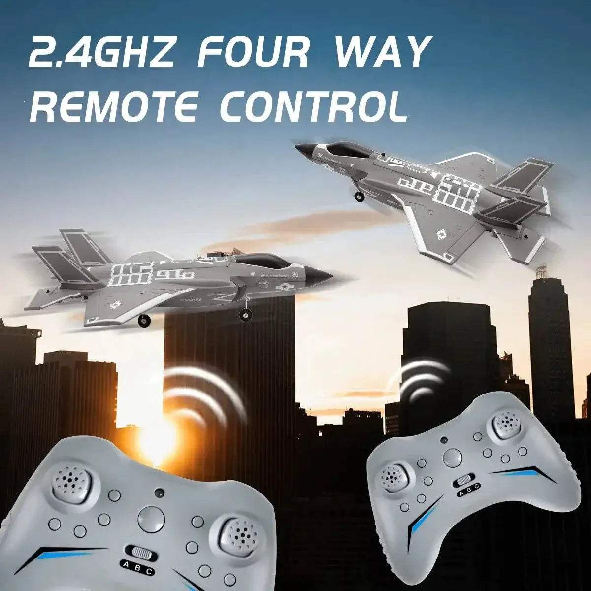Premium RC Plane Brushless Stunt 4CH For Adults And Boys - Image 6