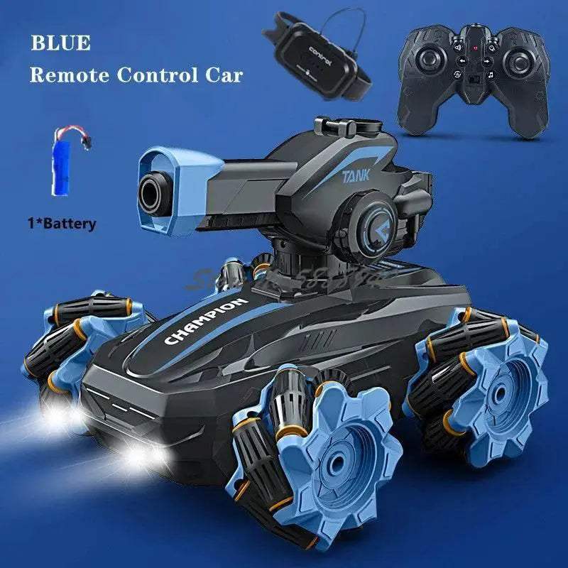 Premium RC Tank Smoke Spray 360 Rotation All Terrain - Image 16