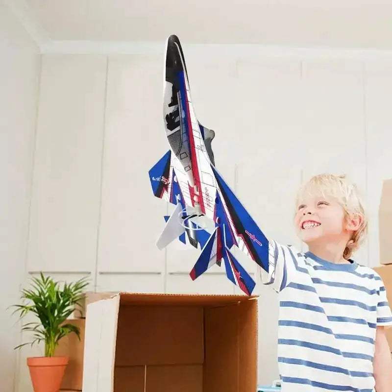 Premium Rechargeable Lightweight Foam Airplane Toy With Flight Mode For Kids Outdoor Flying - Image 4