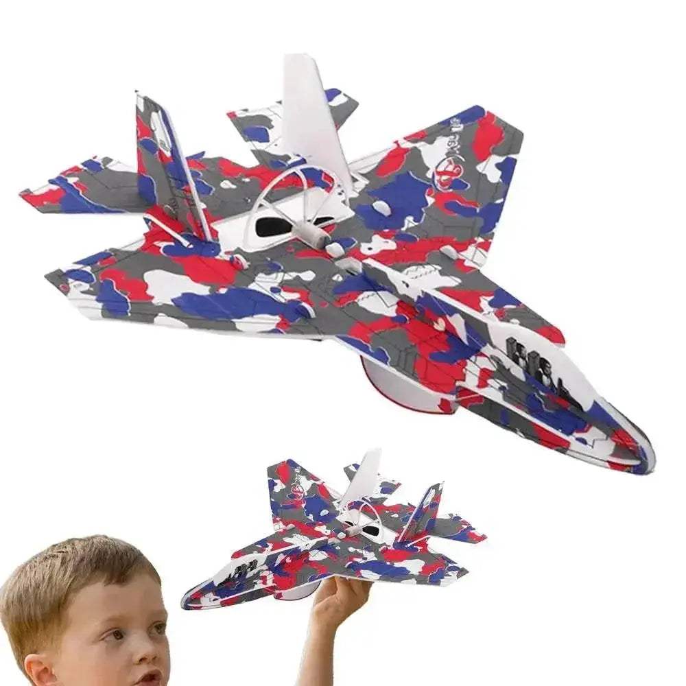 Premium Rechargeable Lightweight Foam Airplane Toy With Flight Mode For Kids Outdoor Flying - Image 9