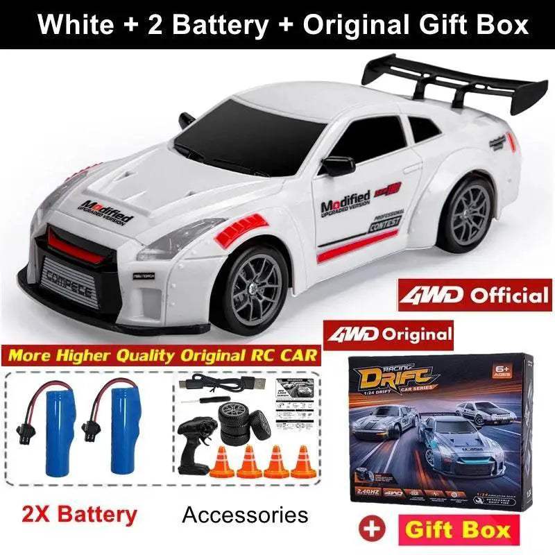 Premium Remote Control Car 4x4 2.4G High Speed Drift Kids - Image 9