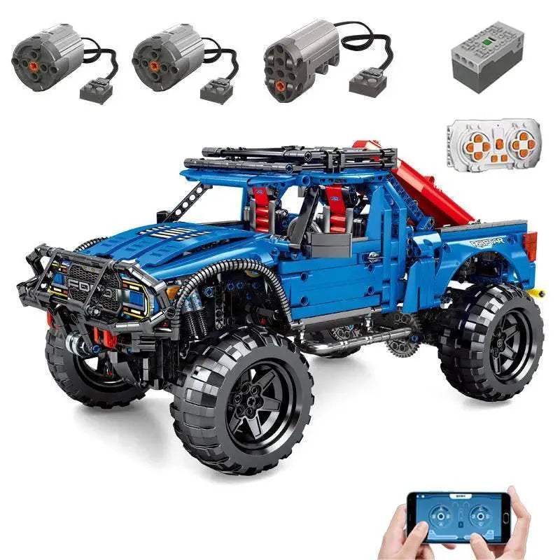 Premium Remote Control Car Lego Compatible For Teens MOC - Image 12