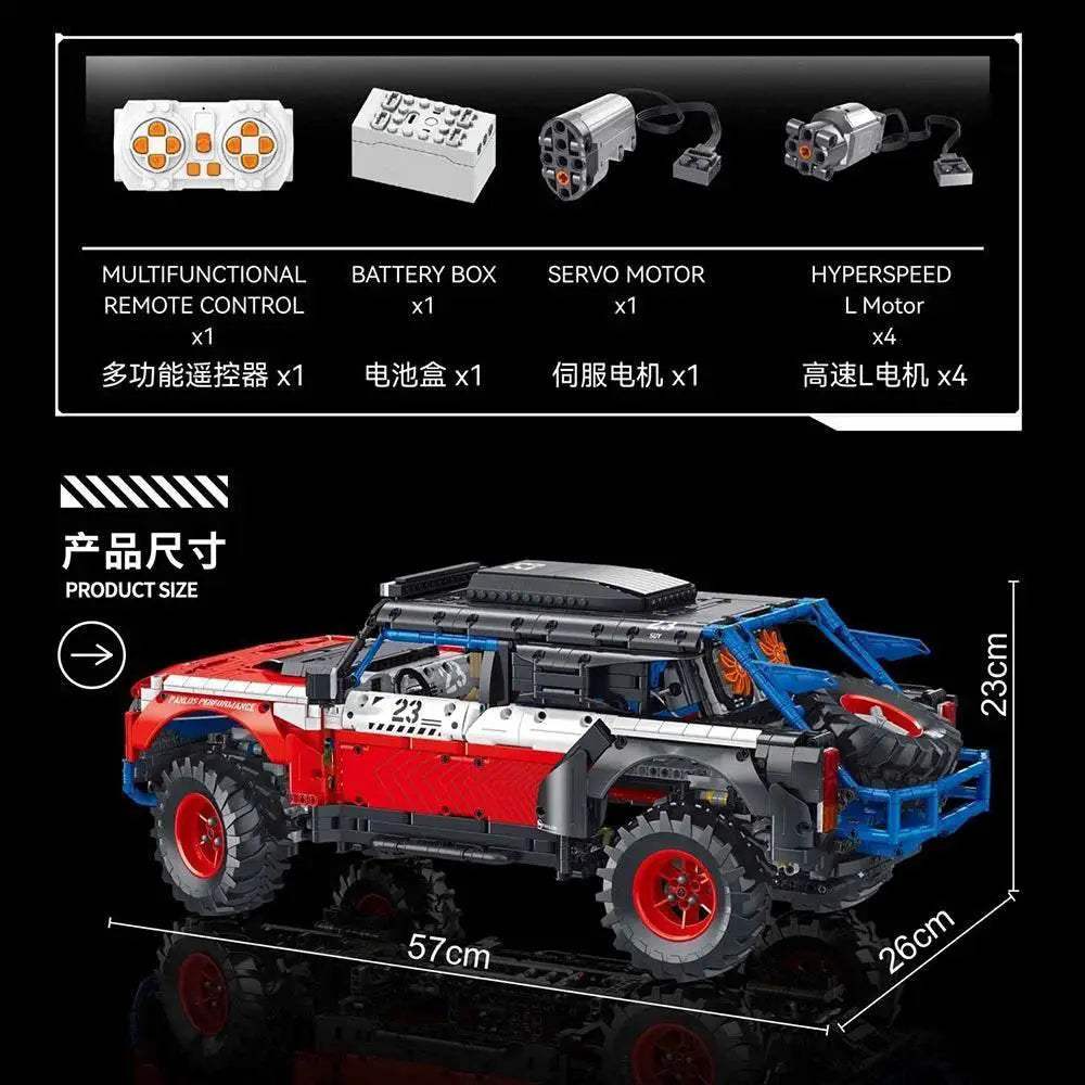 Premium Remote Control Car Lego Compatible For Teens MOC - Image 5