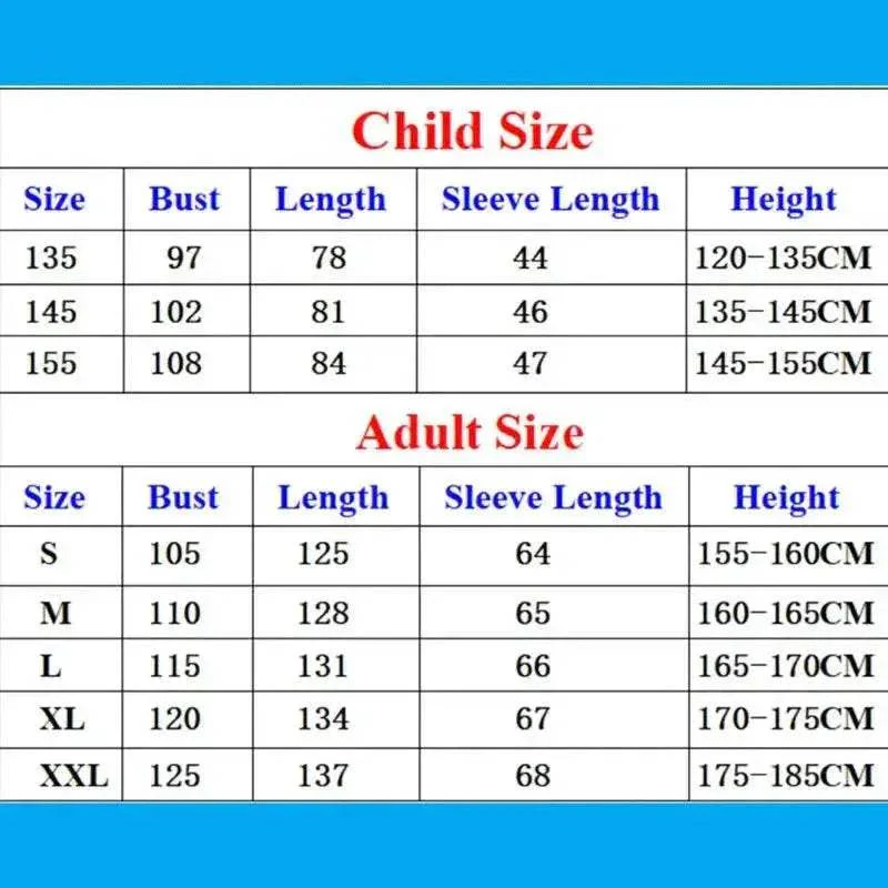Premium Robe Costume Hooded Sorcerer Black Adults And Kids - Image 4