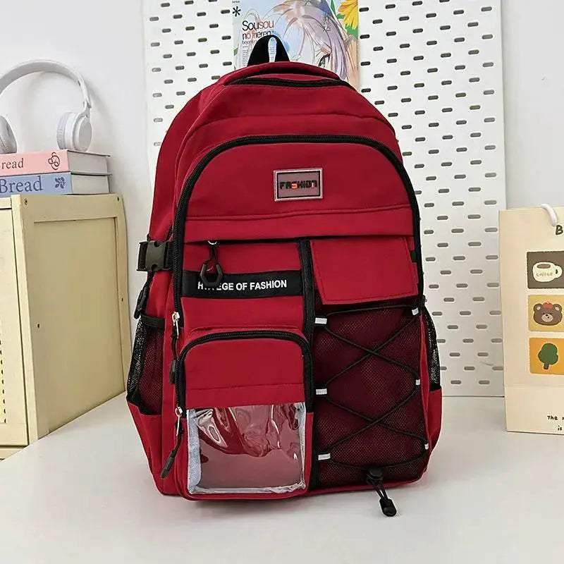 Premium School Backpack Japanese Style Large Capacity For Middle And High School Students Unisex Youth - Image 11