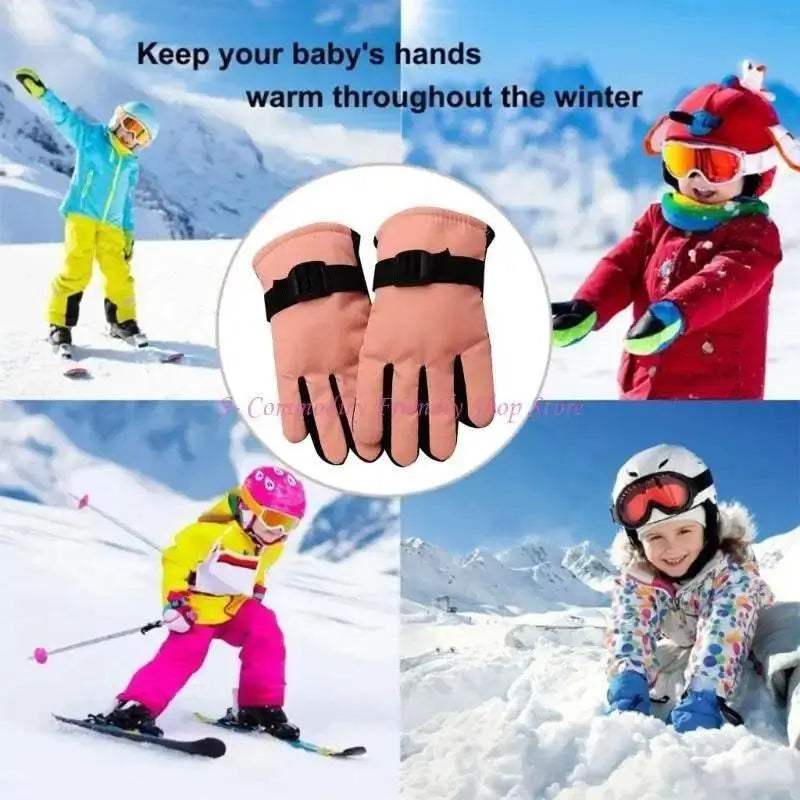Premium Ski Gloves Waterproof Thermal For Outdoor Sports
