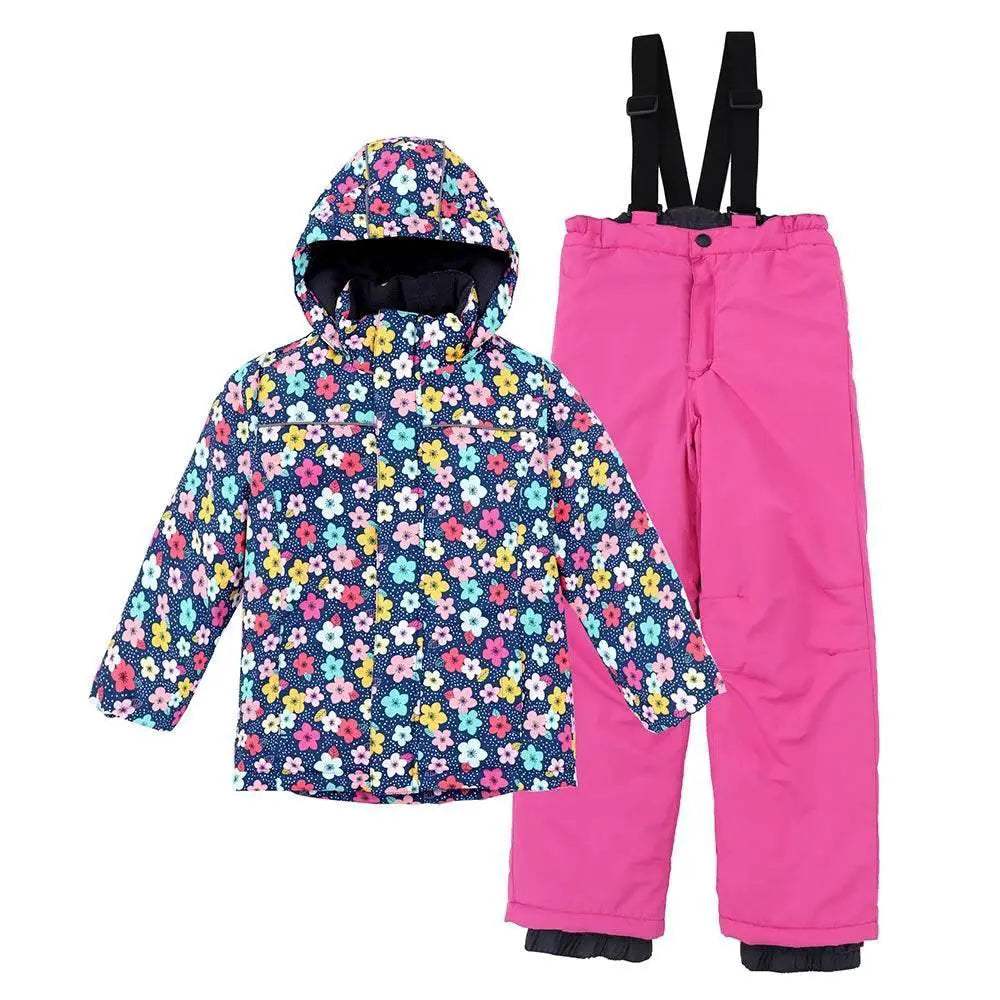 Premium Ski Suit Set Waterproof Windproof Warm For Kids - Image 13