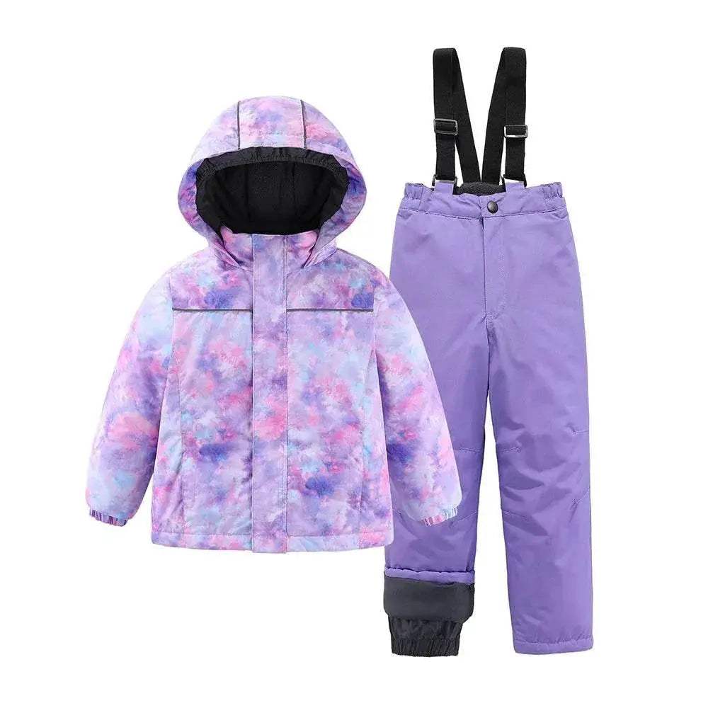 Premium Ski Suit Waterproof Windproof For Outdoor Kids - Image 2