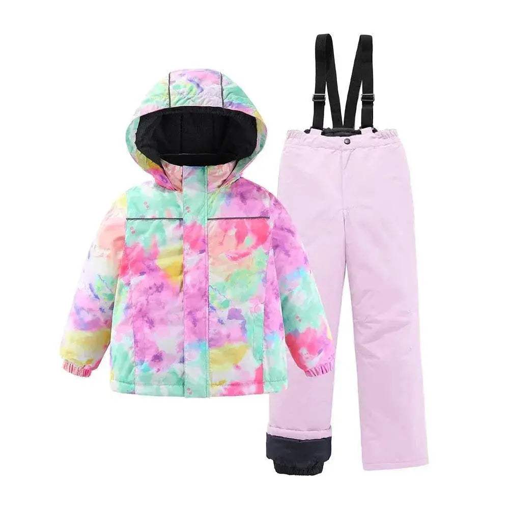 Premium Ski Suit Waterproof Windproof For Outdoor Kids - Image 9