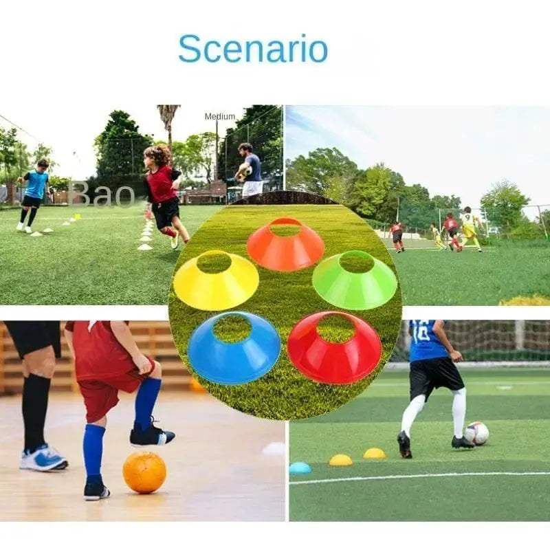 Premium Soccer Training Agility Cones Pressure Resistant Outdoor - Image 2