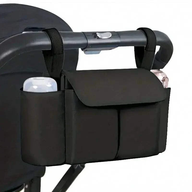 Premium Stroller Organizer Bags Large Capacity Bottle Holder For Moms On The Go - Image 7